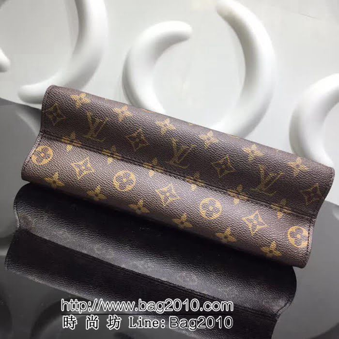 路易威登LV頂級原單 M41731經典Monogram帆布精緻小牛皮 單肩手提 時尚百搭包 YDH1564